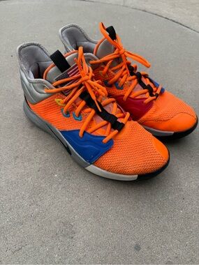 Nike NASA x PG 3 Armstrong Building 703 Total Orange CI2666-800 Sneakers Size 11